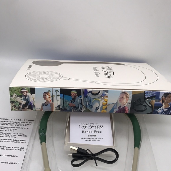 W Fan Original Hands-Free-Spice of Life Portable Neck-Fan Color Khaki - Picture 4 of 6